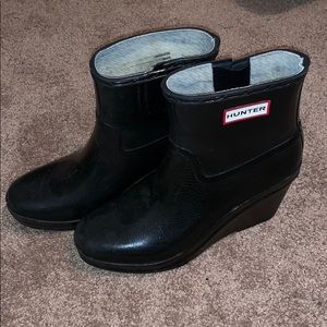 Hunter Ankle boots Size 8